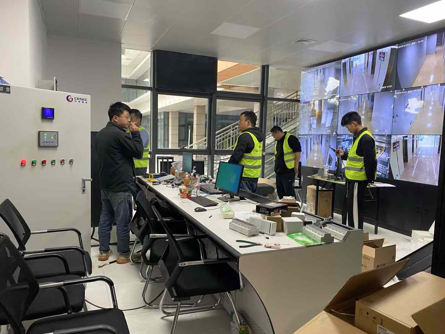 山东某药企济南实验室监控项目施耐德20KVA